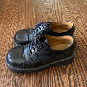 Vintage Dr. Martens Oxford Platform Boots 38.5 / 8